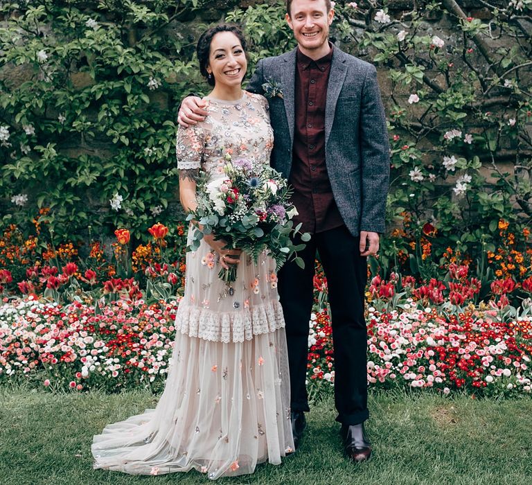 Bride In Needle &amp; Thread Dress // Images By Dale Weeks Photography