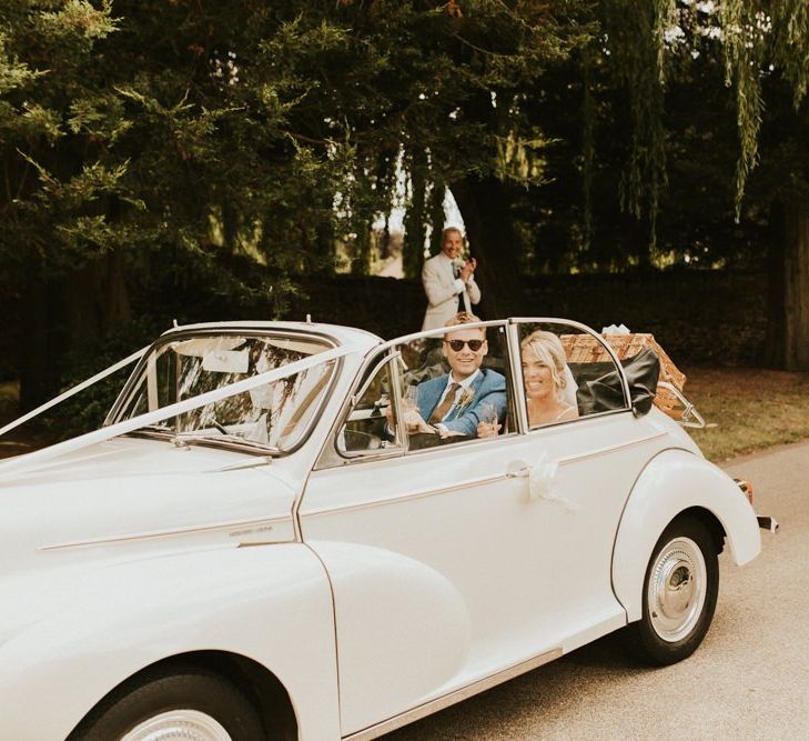 Convertible wedding car for August 2020 wedding