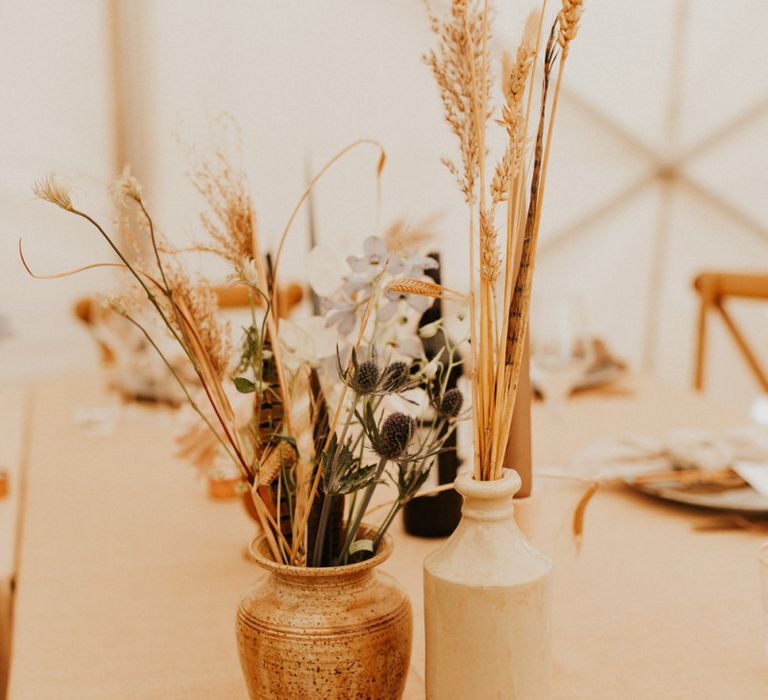 August 2020 wedding reception flowers