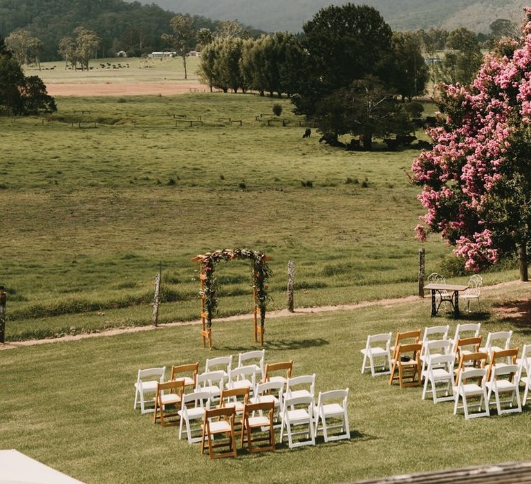 Outdoor Wedding Ceremony in Kangaroo Valley