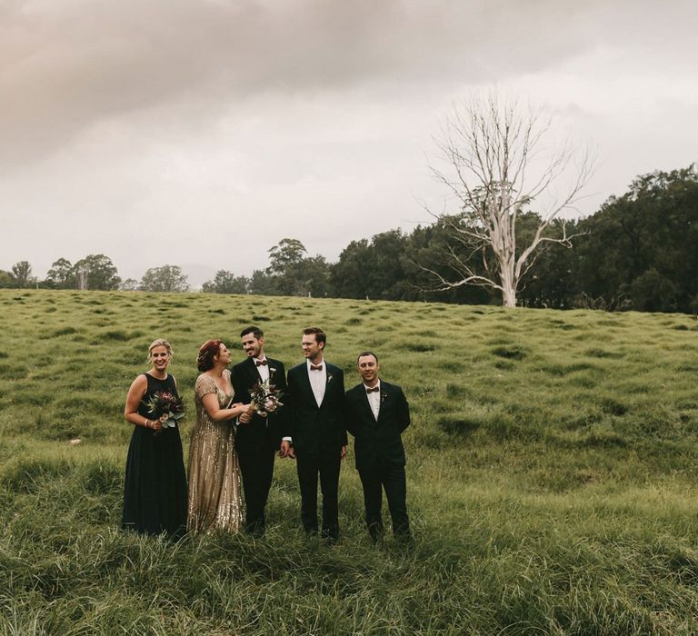 Wedding Party Portrait inKangaroo Valley