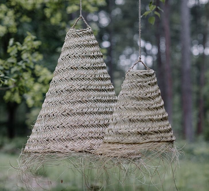 Hanging Wicker Shades