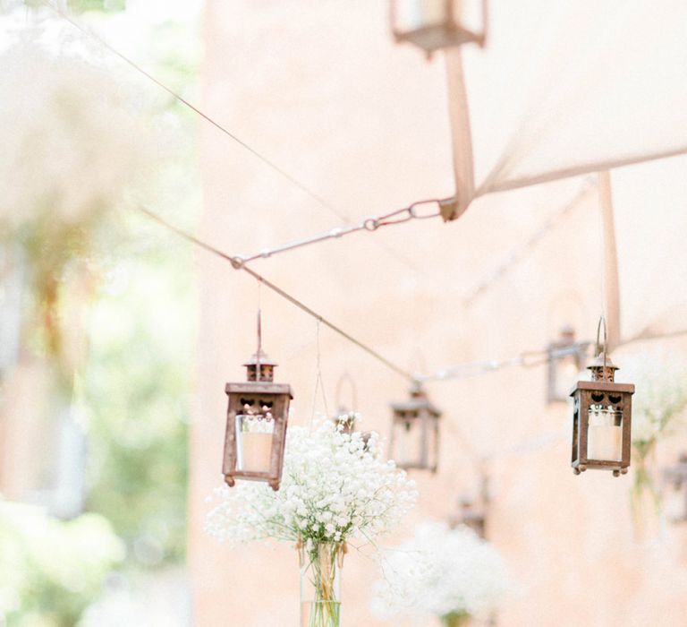 Hanging Chinese Lanterns