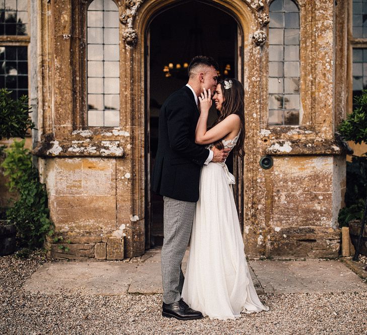 Bespoke Amanda Wakeley Wedding Dress // Images From Samuel Docker Photography