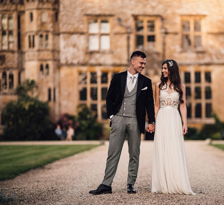 Bespoke Amanda Wakeley Wedding Dress // Images From Samuel Docker Photography