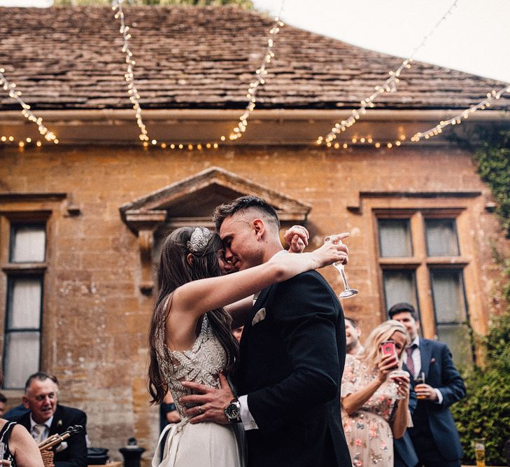 Bespoke Amanda Wakeley Wedding Dress // Images From Samuel Docker Photography