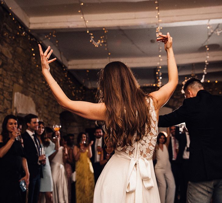 Bespoke Amanda Wakeley Wedding Dress // Images From Samuel Docker Photography