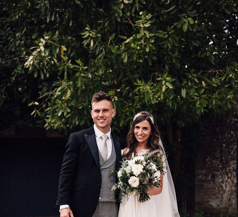 Bespoke Amanda Wakeley Wedding Dress // Images From Samuel Docker Photography