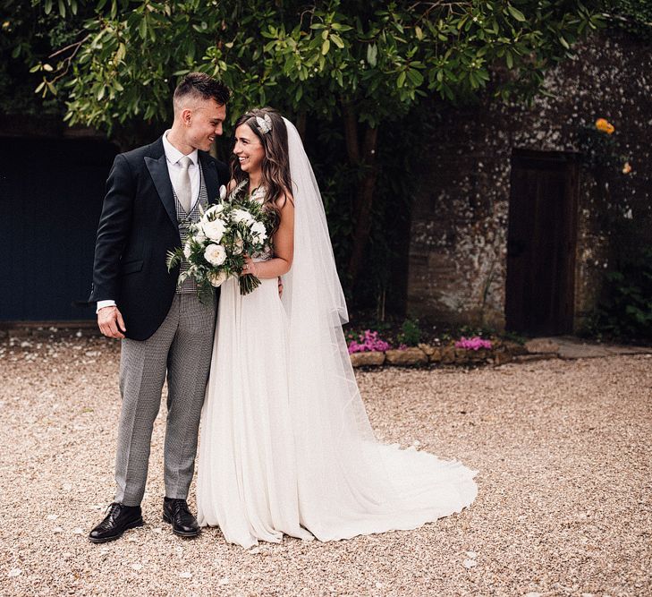 Bespoke Amanda Wakeley Wedding Dress // Images From Samuel Docker Photography