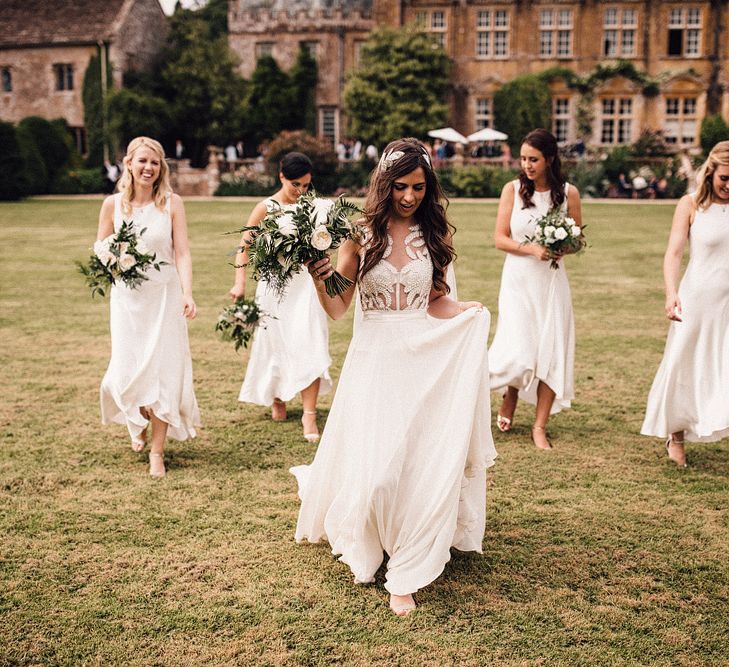 Bespoke Amanda Wakeley Wedding Dress // Images From Samuel Docker Photography