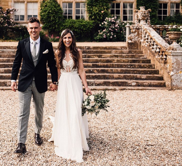 Bespoke Amanda Wakeley Wedding Dress // Images From Samuel Docker Photography