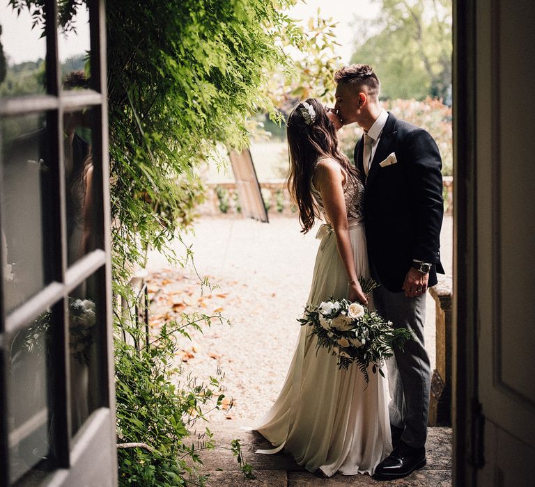 Bespoke Amanda Wakeley Wedding Dress // Images From Samuel Docker Photography