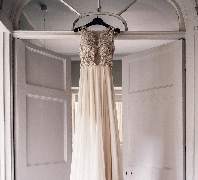 Bespoke Amanda Wakeley Wedding Dress // Images From Samuel Docker Photography