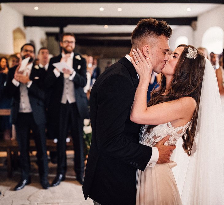 Bespoke Amanda Wakeley Wedding Dress // Images From Samuel Docker Photography