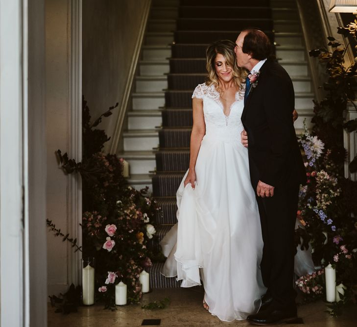 Bespoke Suzanne Neville Wedding Dress // Image By John Barwood Photography