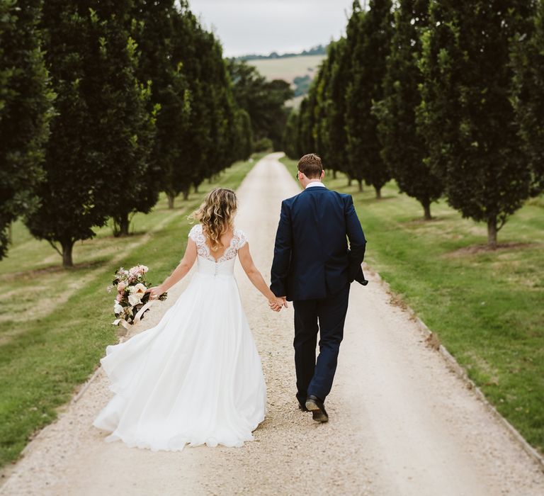 Bespoke Suzanne Neville Wedding Dress // Image By John Barwood Photography