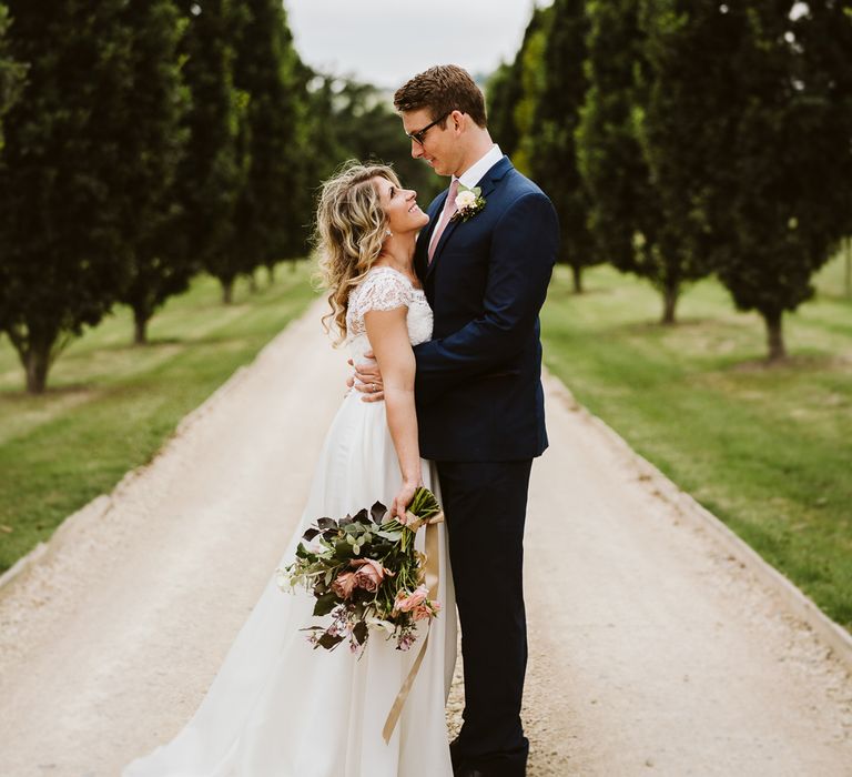 Bespoke Suzanne Neville Wedding Dress // Image By John Barwood Photography