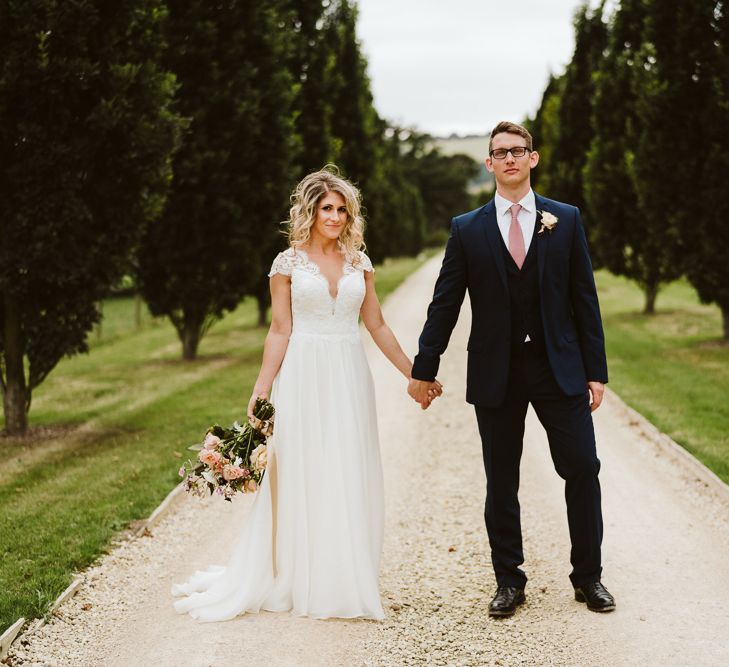 Bespoke Suzanne Neville Wedding Dress // Image By John Barwood Photography