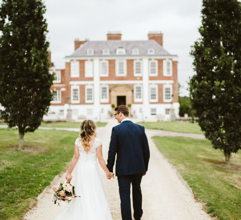 Bespoke Suzanne Neville Wedding Dress // Image By John Barwood Photography