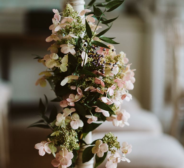 Floral Aisle Decor For Wedding // Image By John Barwood Photography