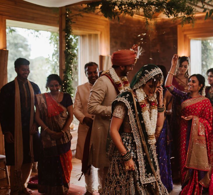 Hindu ceremony at Elmore Court followed by civil wedding ceremony