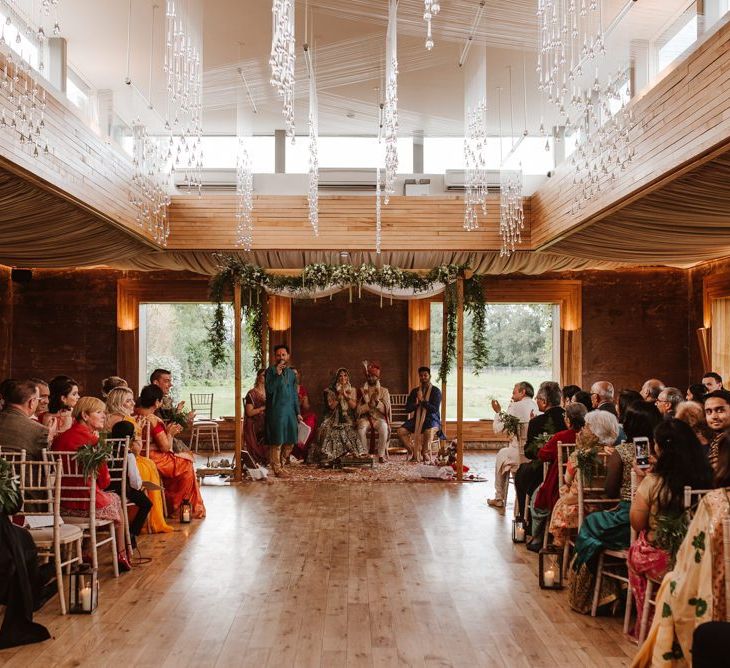 Gillyflower Hindu wedding ceremony and civil wedding ceremony in the main house