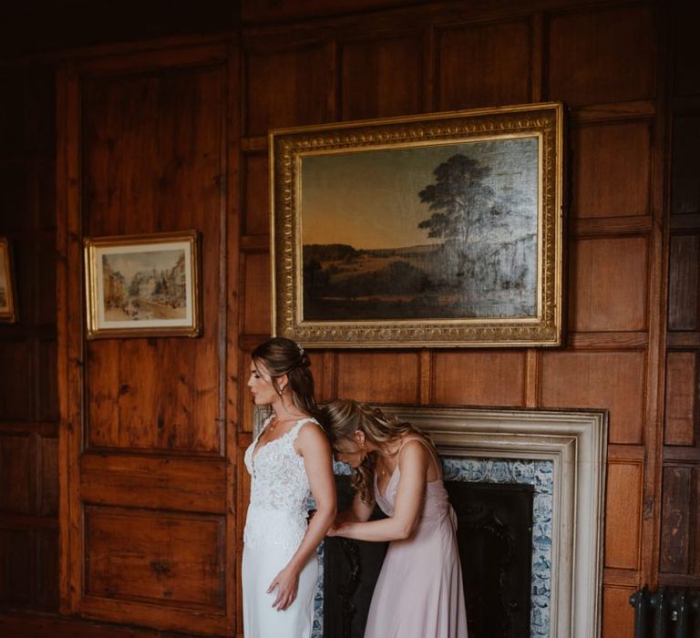 Bride in Maggie Sottero Kelsey  dress