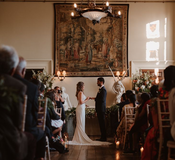 Elmore Court civil wedding ceremony in the main house