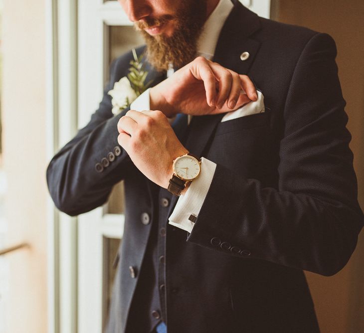 Groom Accessories Watch And Cufflinks