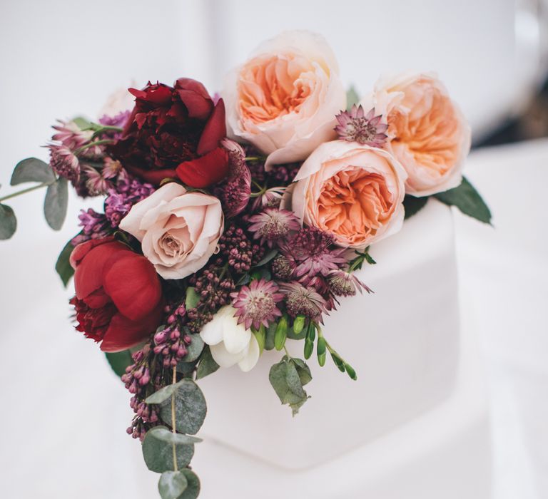 Military Wedding in Rutland Village with Marquee Reception filled with Swallows and Damsons Flowers | Jesús Peiró Bridal Gown | Pink Monsoon Bridesmaid Dresses | Mike Plunkett Photography