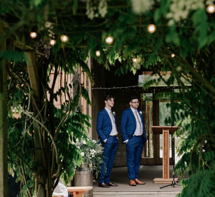 Groom Awaits Bridal Entrance