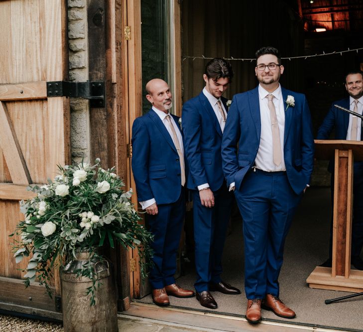 Groom Awaits Bridal Entrance