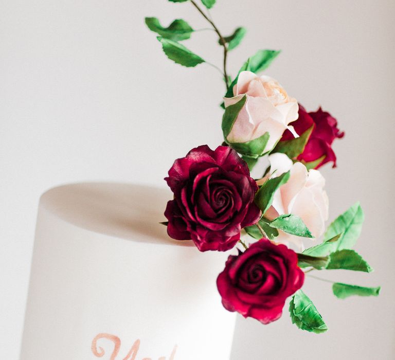 Monannie Celebration Cake with Rosehip London Floral Decor | Blush Pink Opulent London Engagement Party Inspiration Planned &amp; Styled by Just Bespoke | Sanshine Photography