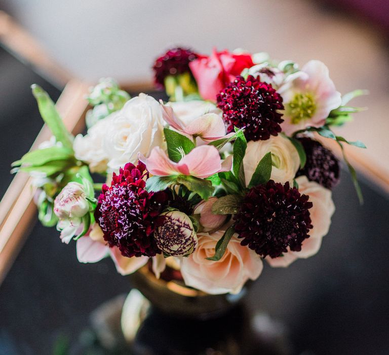 Rosehip London Floral Arrangement | Blush Pink Opulent London Engagement Party Inspiration Planned &amp; Styled by Just Bespoke | Sanshine Photography