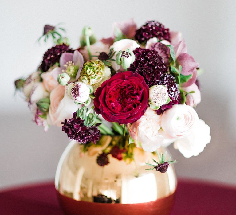 Rosehip London Floral Arrangement | Blush Pink Opulent London Engagement Party Inspiration Planned &amp; Styled by Just Bespoke | Sanshine Photography