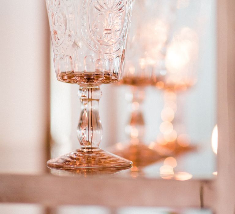 Classic Crockery Glassware | Blush Pink Opulent London Engagement Party Inspiration Planned &amp; Styled by Just Bespoke | Sanshine Photography