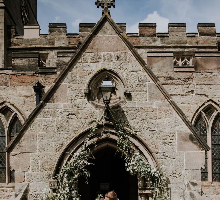 Bride In Hollie Dress By Grace Loves Lace // Image By Rosie Kelly Photography