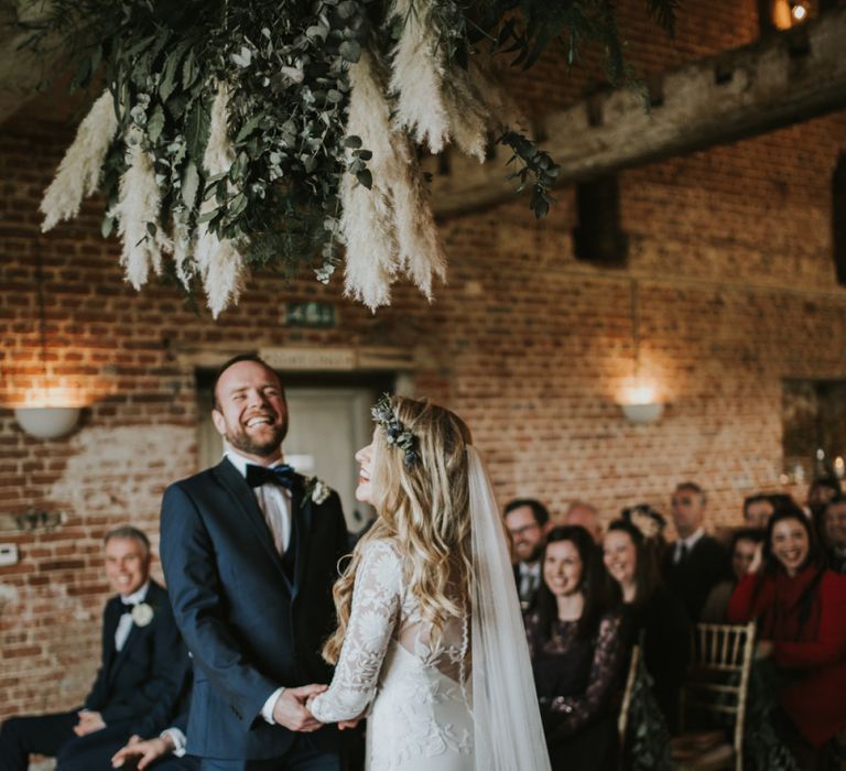 Fitted lace Rue de Seine wedding dress