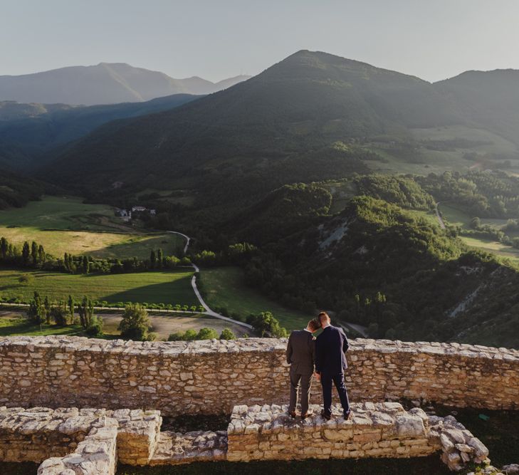 Mr &amp; Mr Same-Sex Wedding at Castello di Naro in Italy