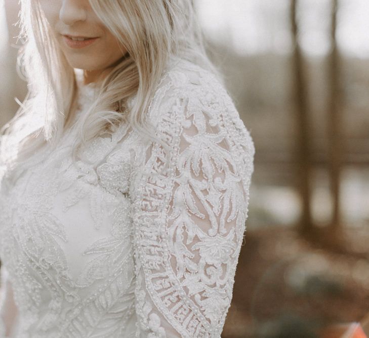 Custom Made Wedding Dress  // Images By Grace Elizabeth Photo And Film