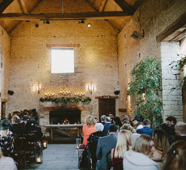 Wedding Ceremony At Cripps Barn // Image By David Jenkins Photography