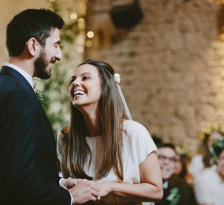 Wedding Ceremony At Cripps Barn // Image By David Jenkins Photography