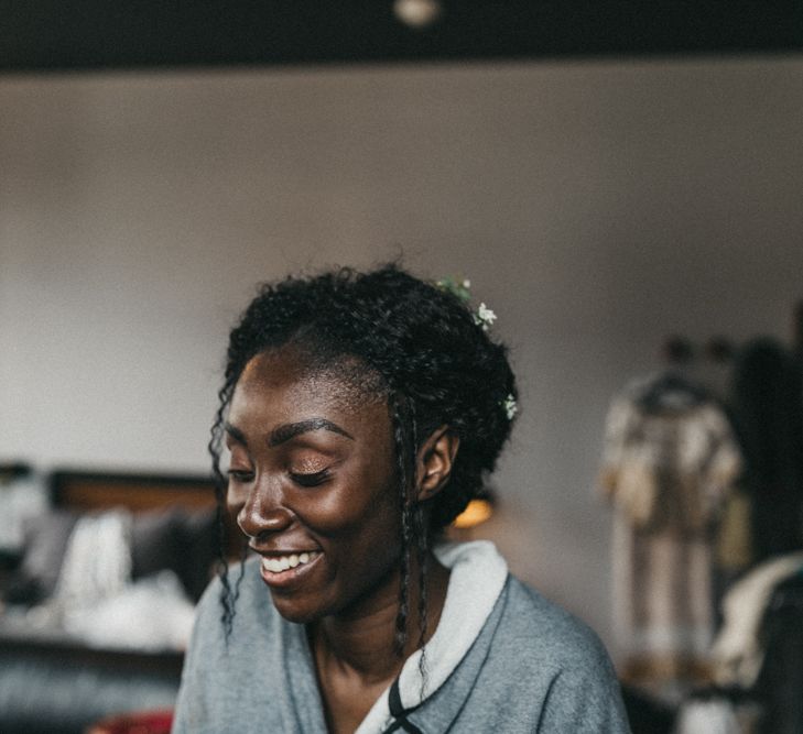 Black Bride Wedding Hair and Makeup