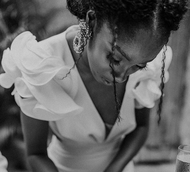 Bride Signing The Register