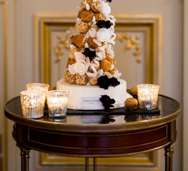 Croquembouche Wedding Cake