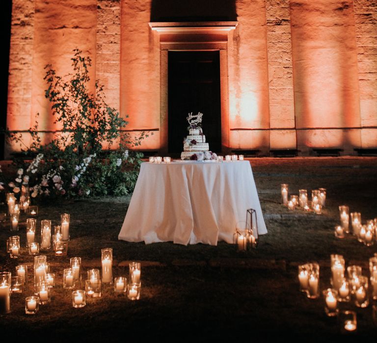 Amazing wedding organised by destination wedding planner Clear-span marquee decorated by Giulia Alessandri