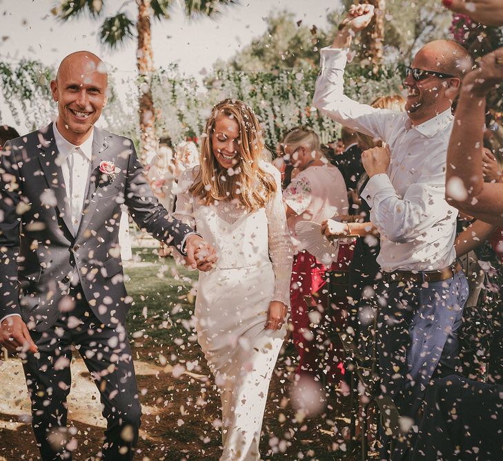 Ibiza Weekend Wedding With Outdoor Ceremony At Raco And After Party On The Beach At Ses Boques Images Pablo Laguia