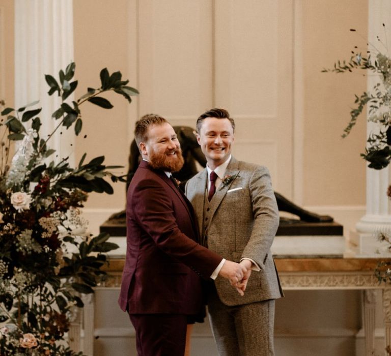 Same sex wedding ceremony at Syon Park