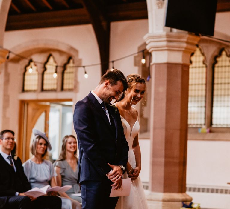 Church wedding ceremony