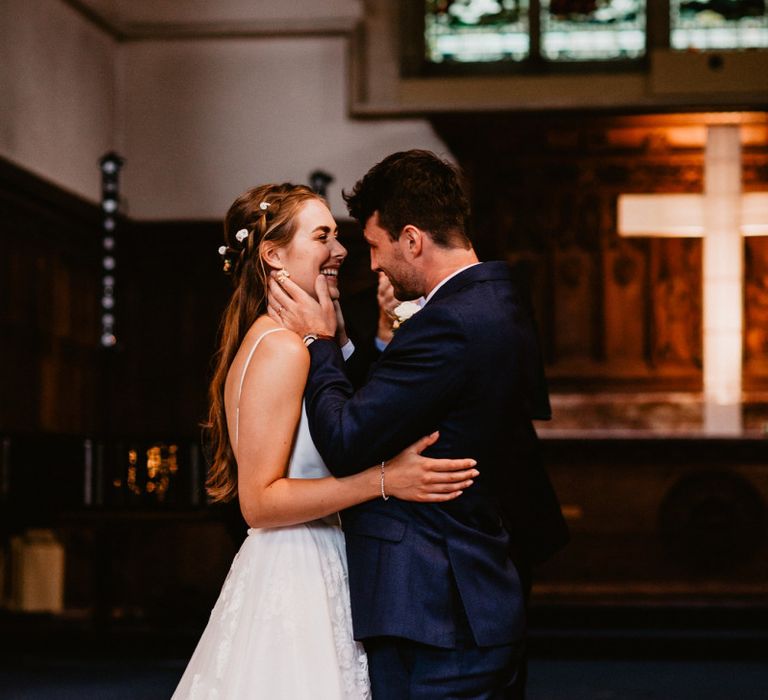 Intimate wedding portrait by Benjamin Stuart Wheeler